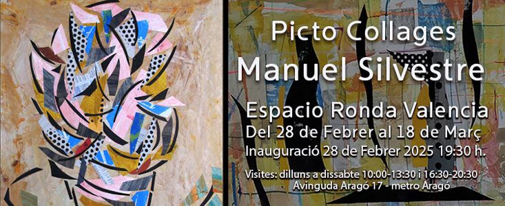 Manuel Silvestre-Picto Collages 2025